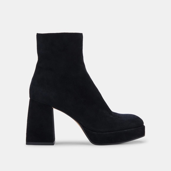 Dolce Vita Ulyses Block Heel Suede Boot - Picture 7 of 14
